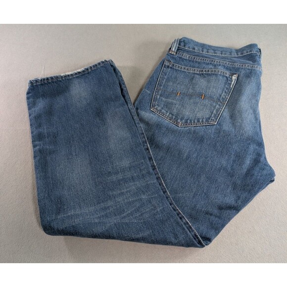 Polo Ralph Lauren 867 Classic Fit Blue Jeans Mens 36x30 Straight Leg - Picture 2 of 16